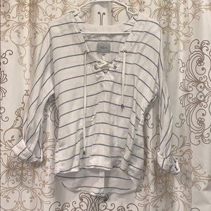 Rails blue/white shirt